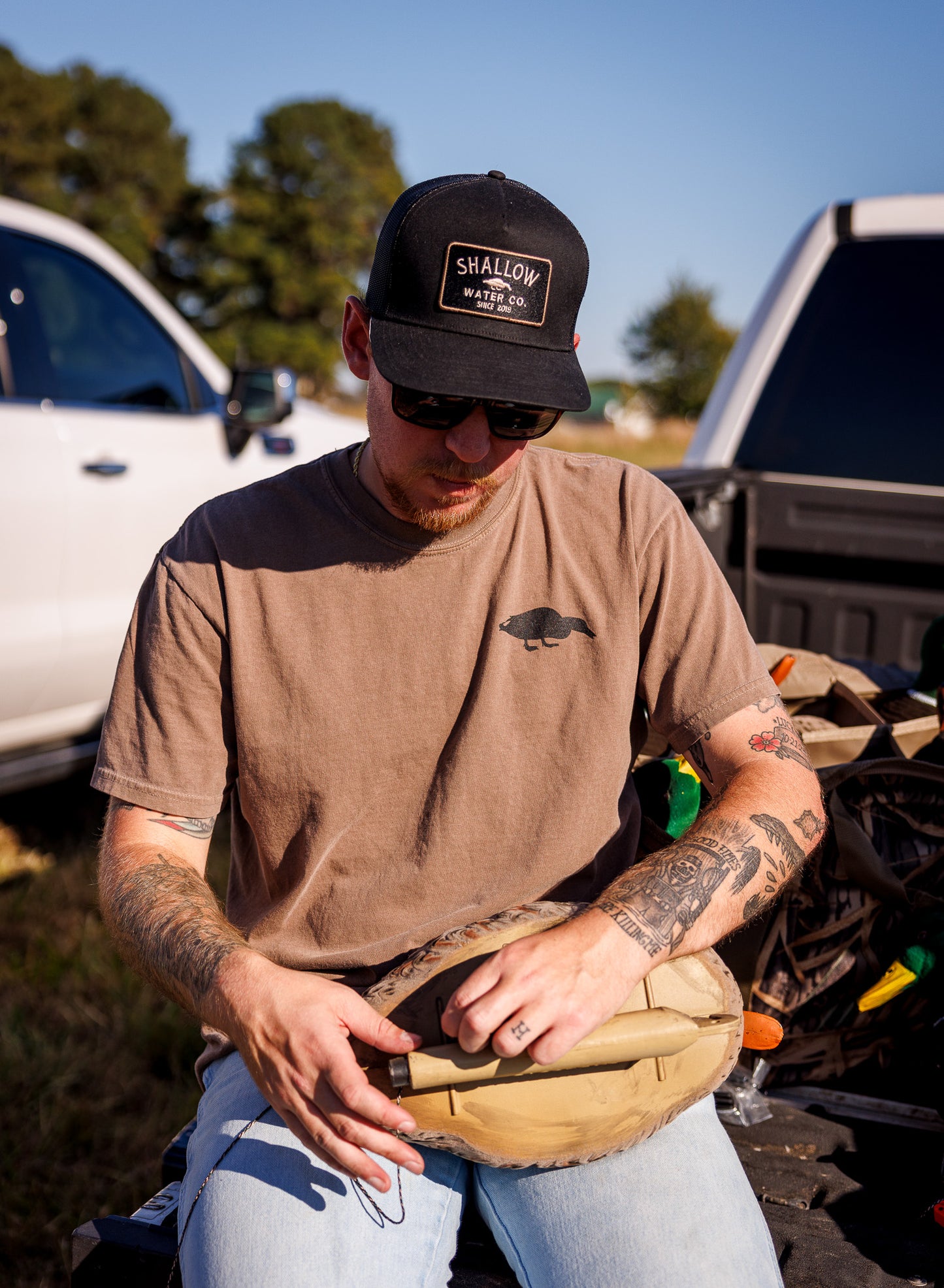Waxed Rambler Hat | Driftwood