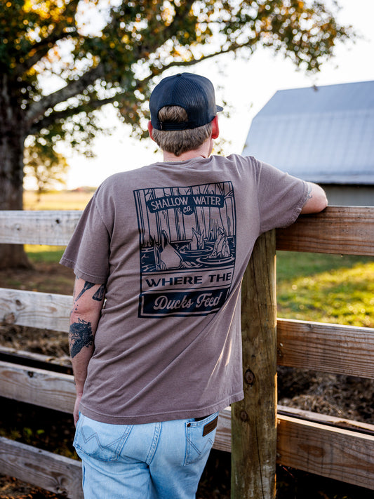 Where The Ducks Feed Tee