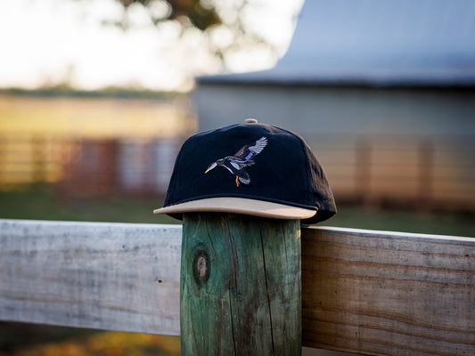 Black Duck Rope Hat | Black