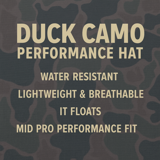Duck Camo Performance Hat