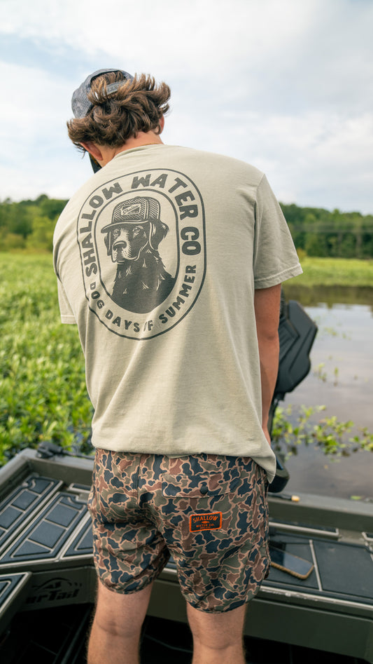 Dog Days of Summer Tee - Sandstone