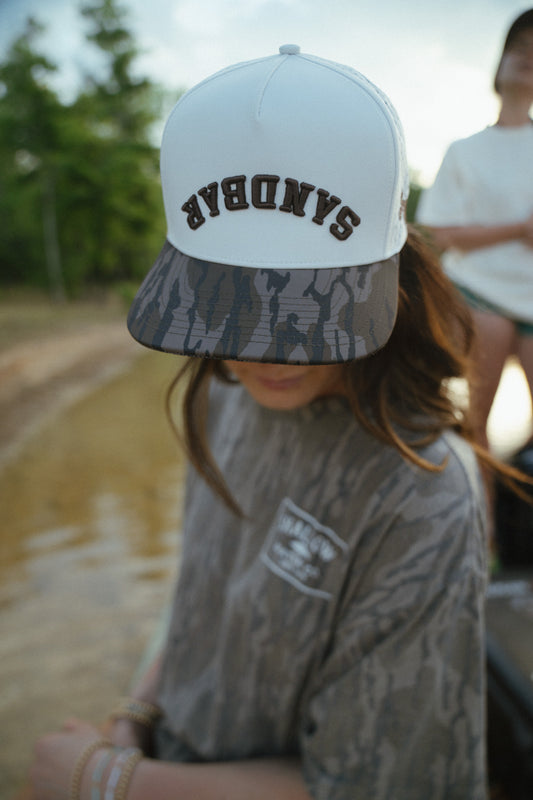 Sandbar Performance Hat - Bottomland/Off-white