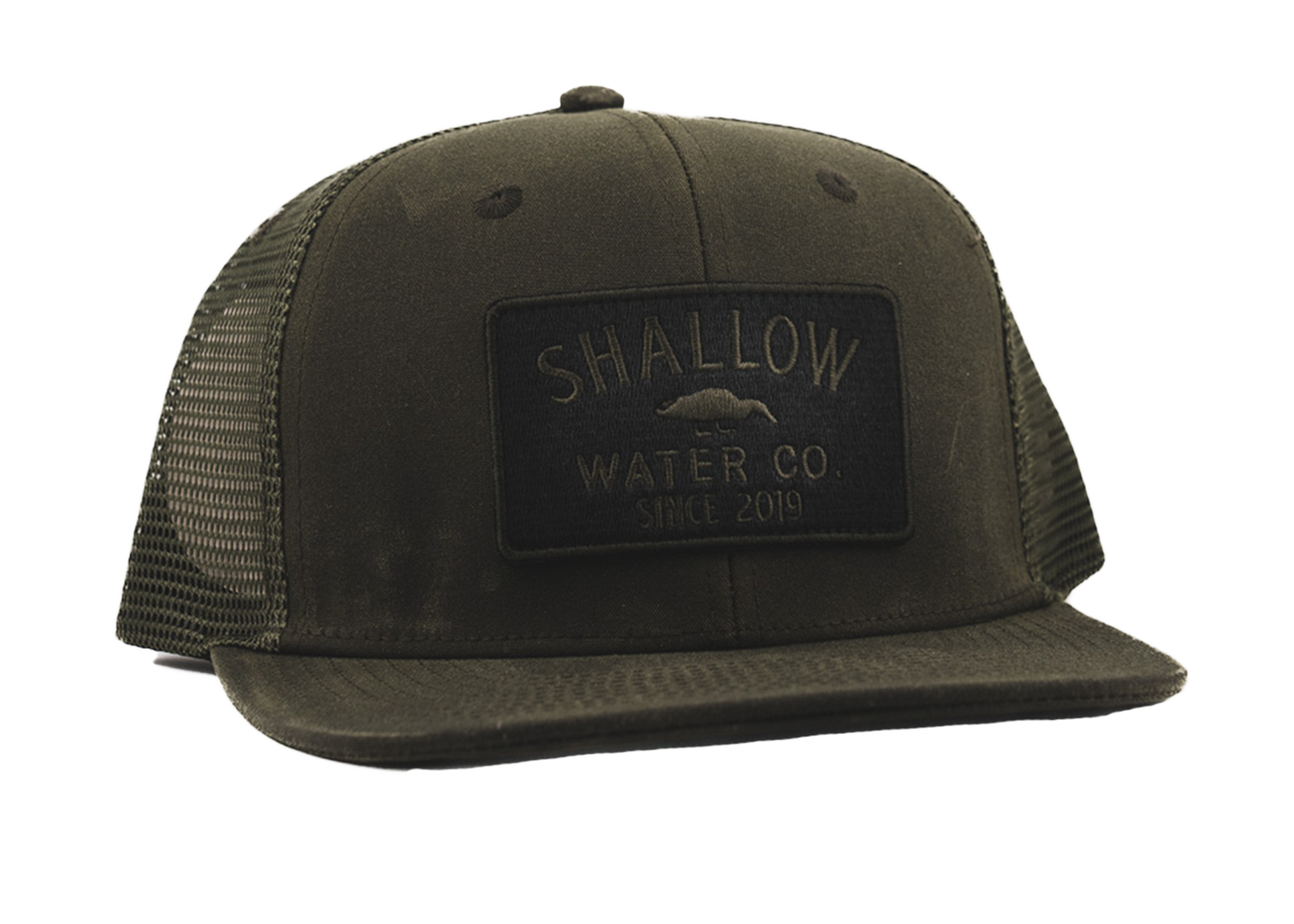 Waxed Rambler Trucker - Moss