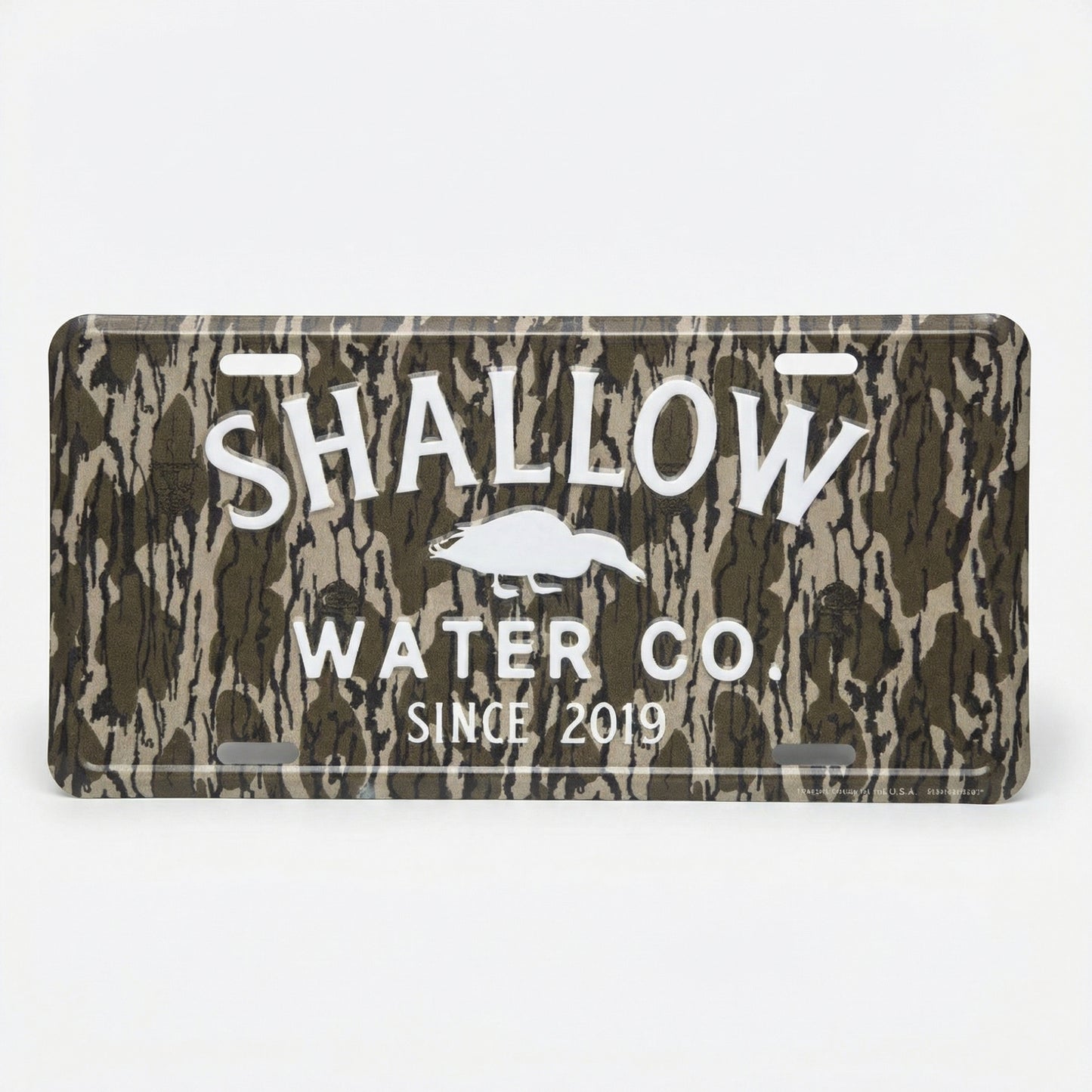 Logo License Plate - Mossy Oak Bottomland