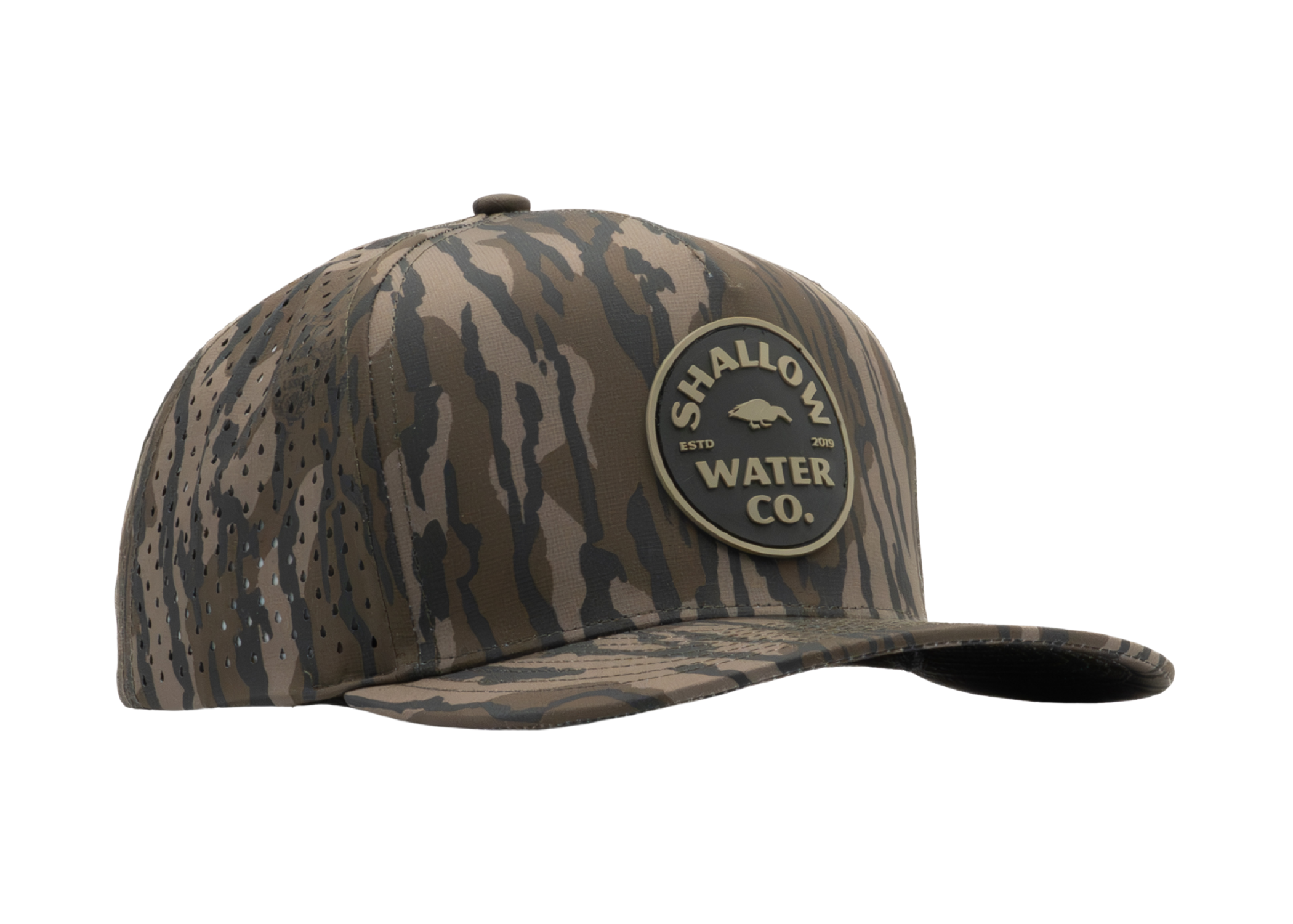 PRE ORDER-Bottomland Camo Performance Hat- est ship date May 30th