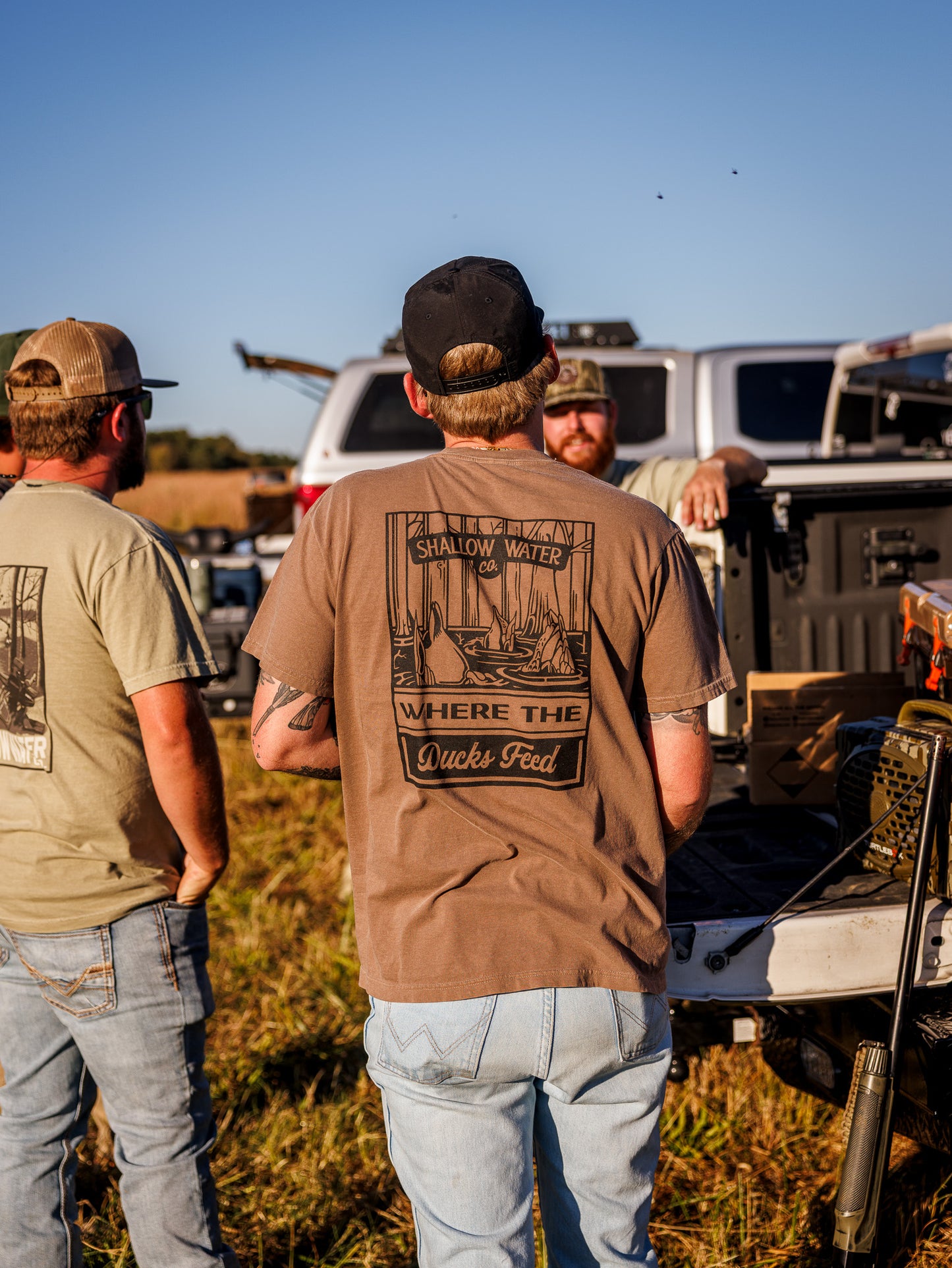 Where The Ducks Feed Tee