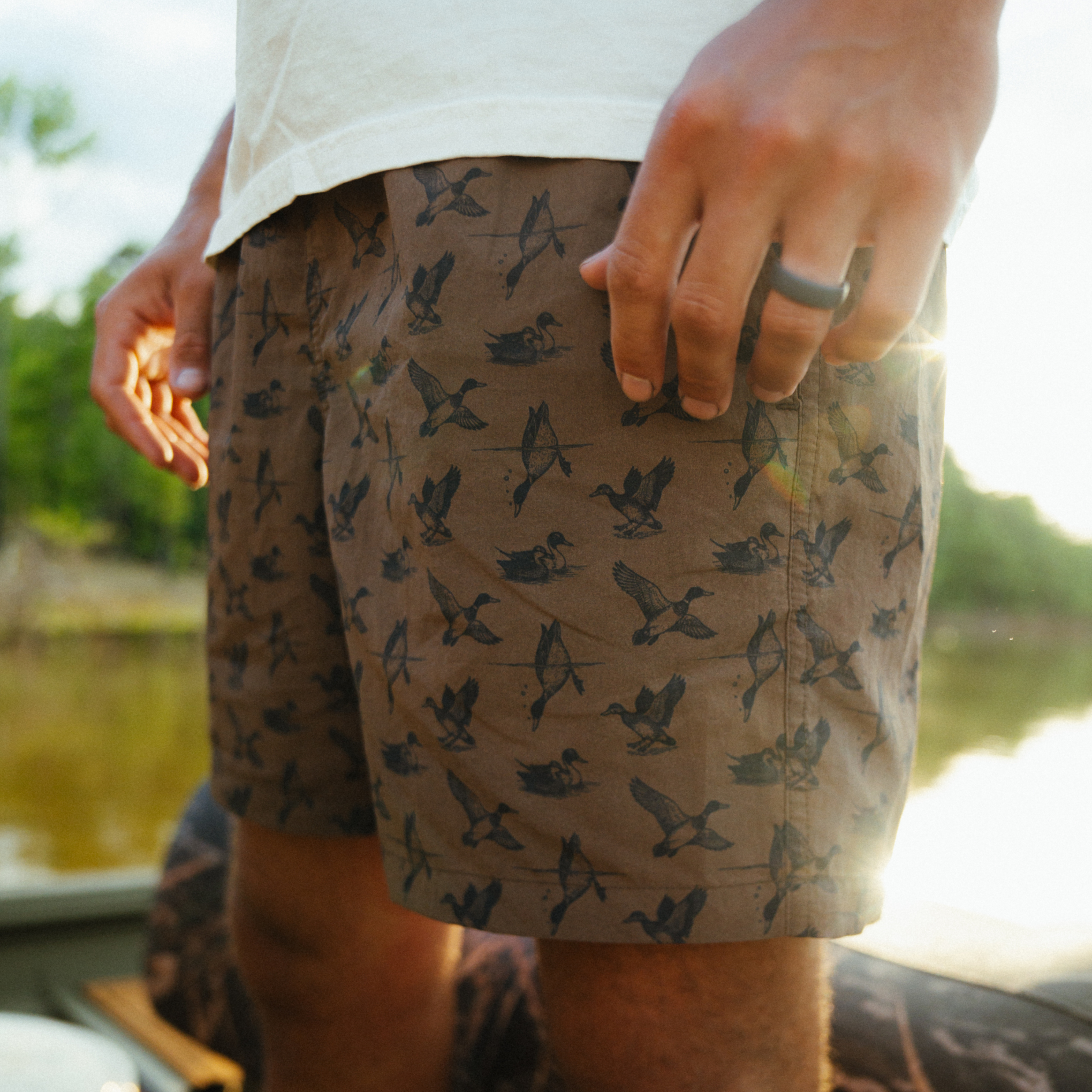 Backwater Volley Short