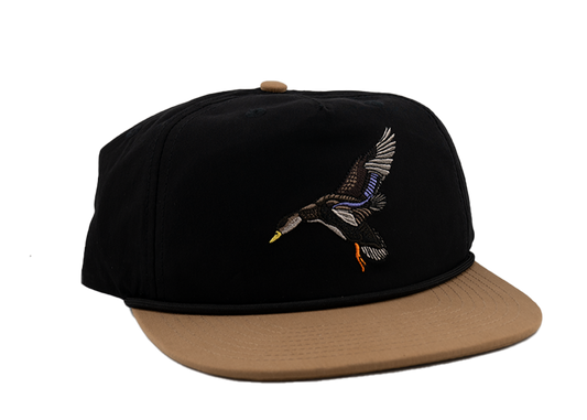 Black Duck Rope Hat | Black