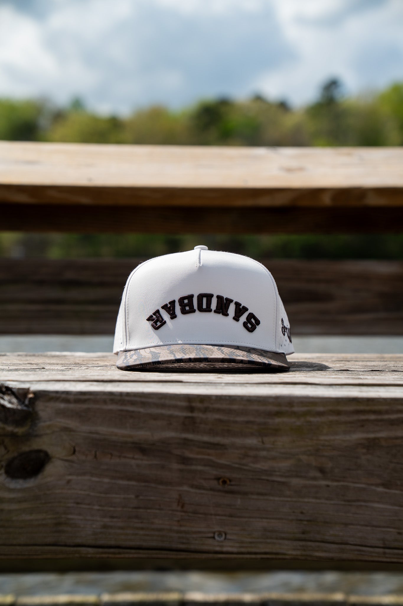 Sandbar Performance Hat - Bottomland/Off-white