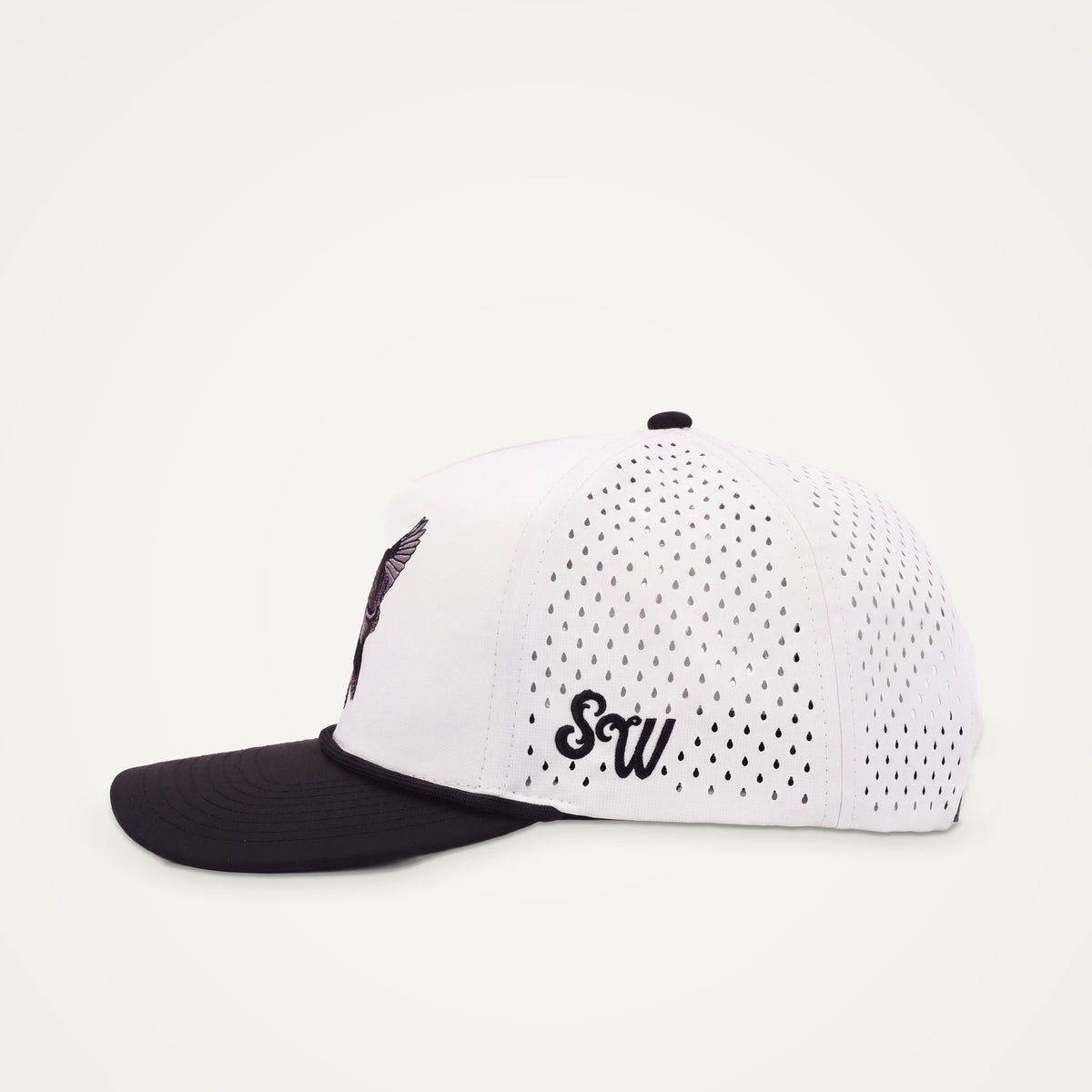 Black Duck Performance Hat- White/Black