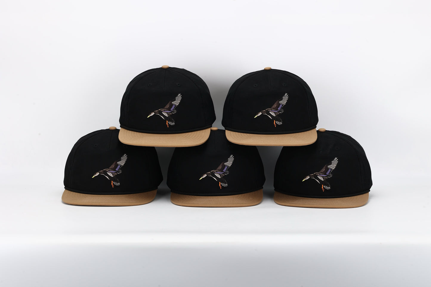 Black Duck Rope Hat | Black