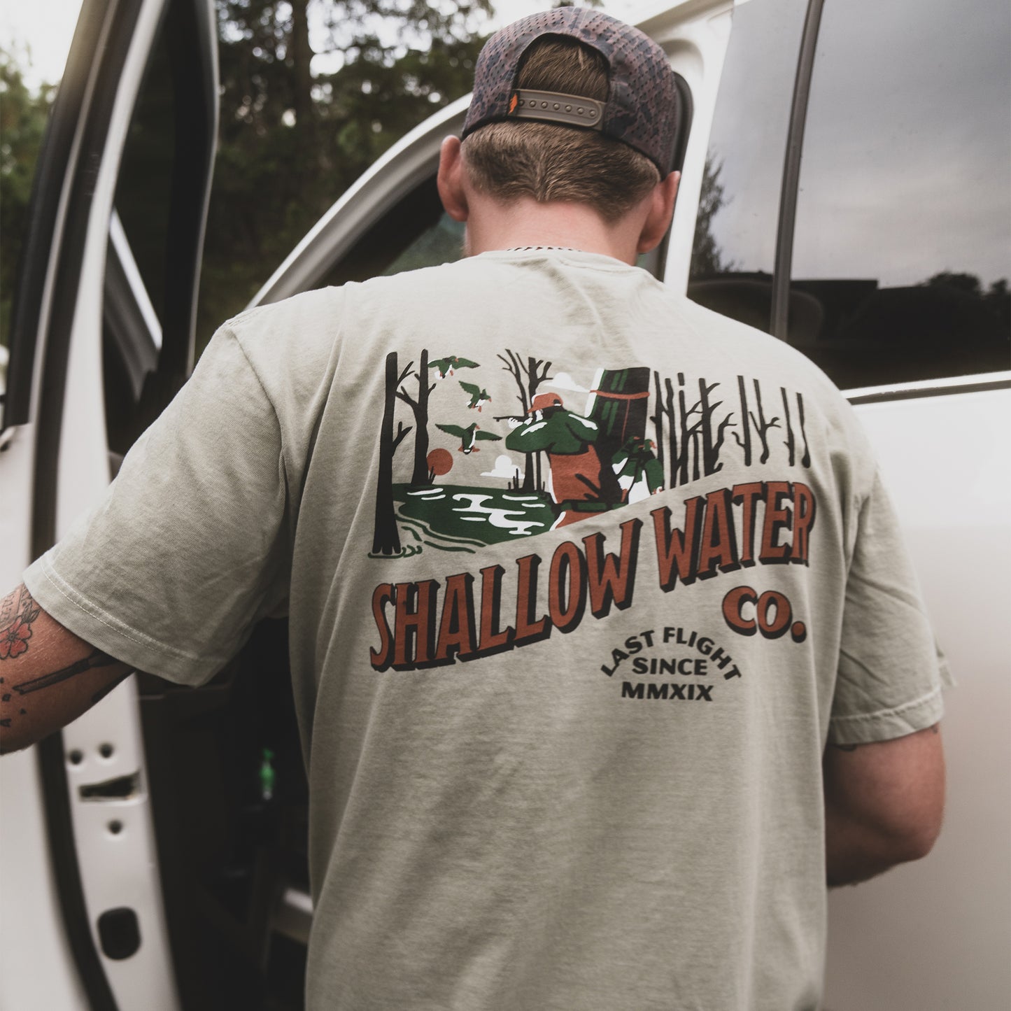 The Last Flight Tee | Sandstone