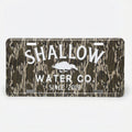 Logo License Plate - Mossy Oak Bottomland