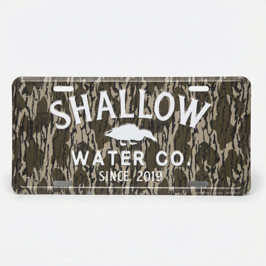 Logo License Plate - Mossy Oak Bottomland