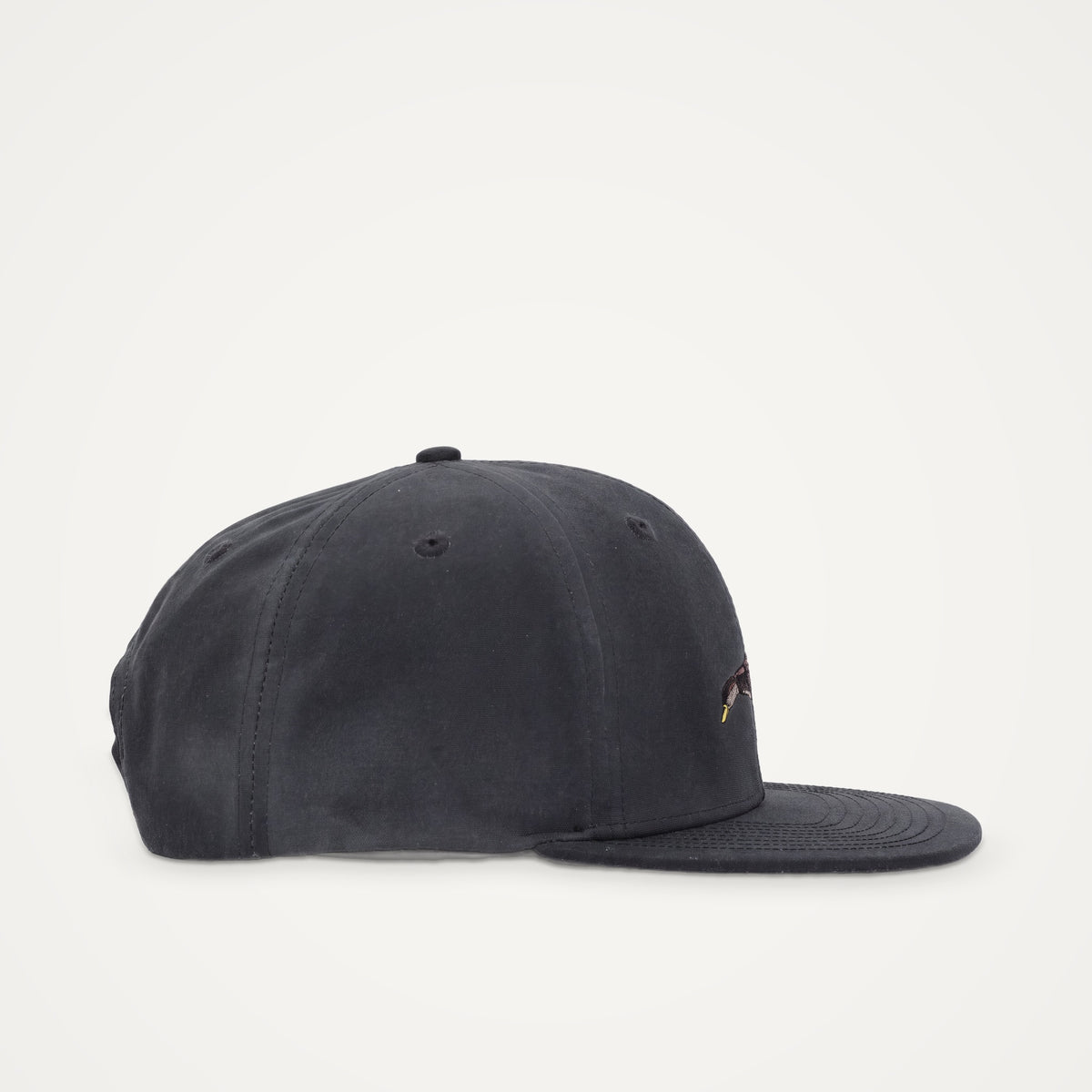 Waxed Rambler Trucker — Black Duck on Coal