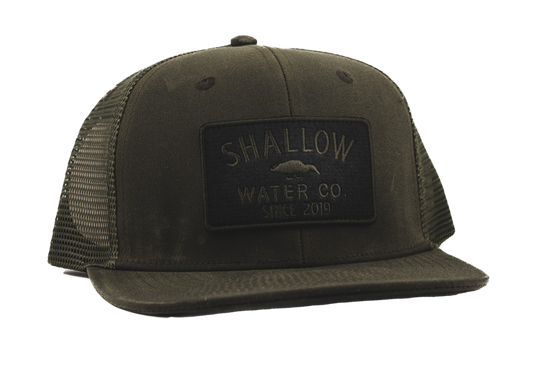 Waxed Rambler Trucker - Moss