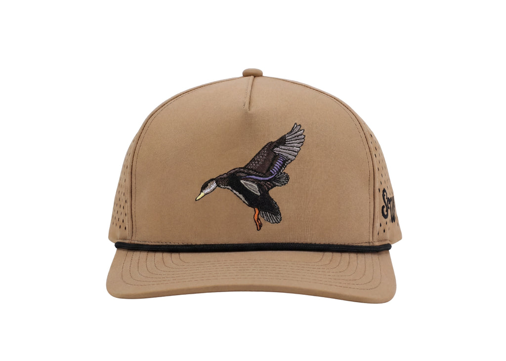 Black Duck Performance Hat-Tobacco