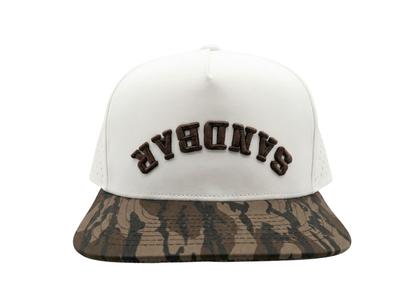 Sandbar Performance Hat - Bottomland/Off-white