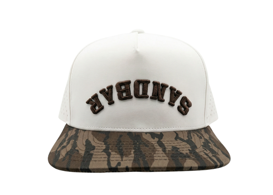 Sandbar Performance Hat - Bottomland/Off-white