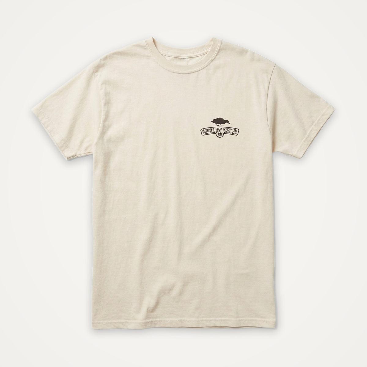 Where The Ducks Feed Tee | Ivory