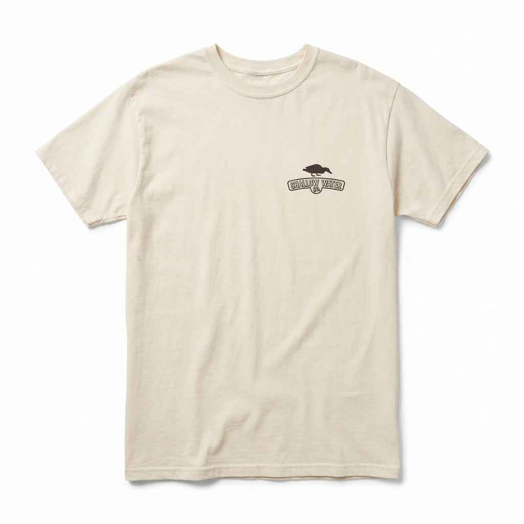 Where The Ducks Feed Tee | Ivory