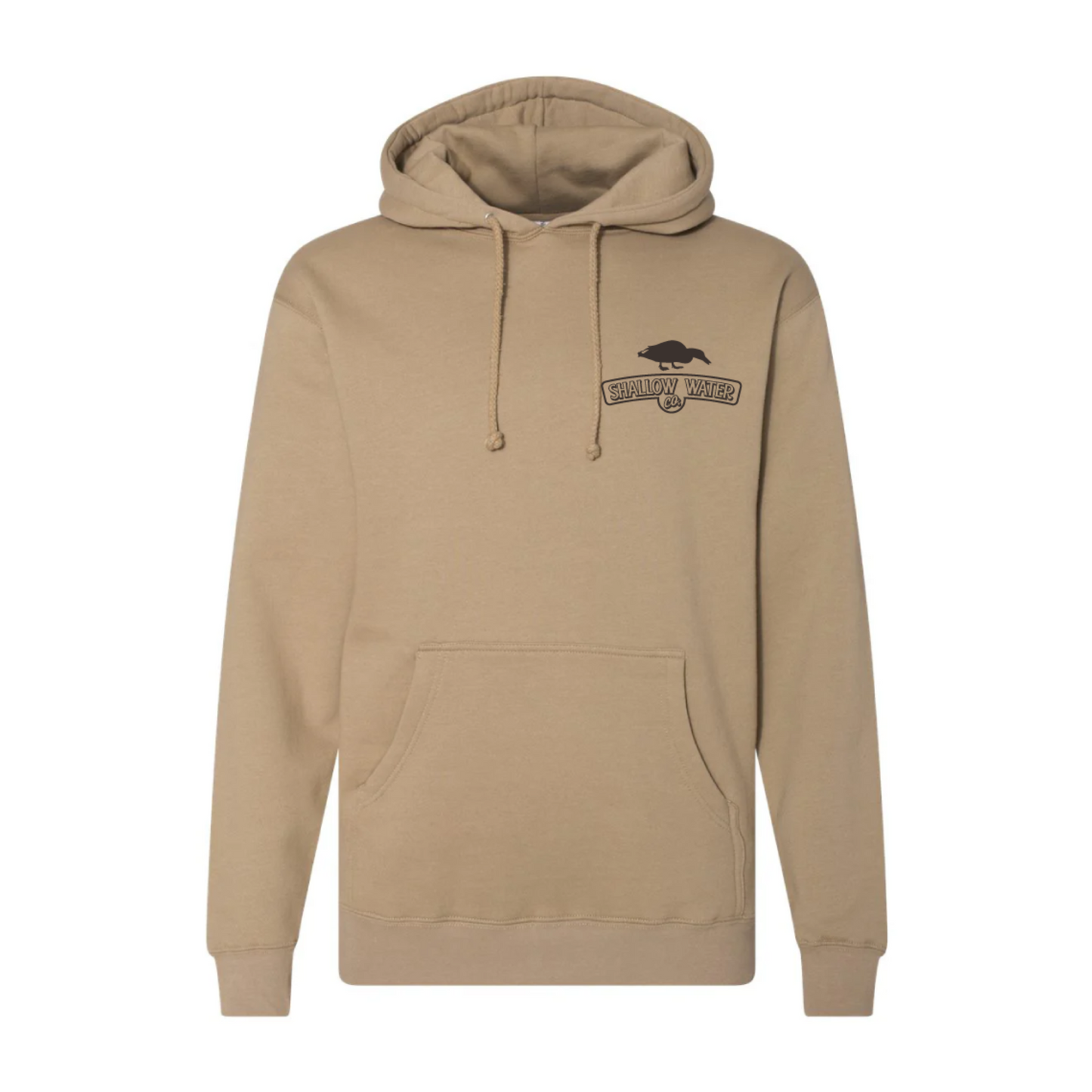 Where the Ducks Feed Hoodie | Khaki